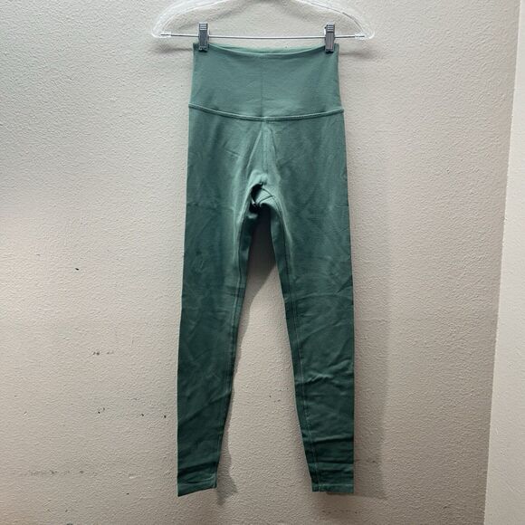 Beyond Yoga Leggings Womens XS Sage Green High Waisted Athletic Full Length - Picture 1 of 3